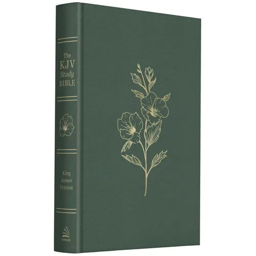 The KJV Study Bible [Sage Bouquet] - Hardcover