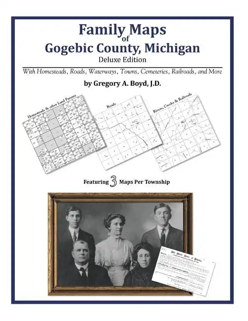 Family Maps of Gogebic County, Michigan - Paperback