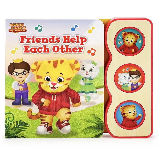 Daniel Tiger Friends Help Each Other - Board Book