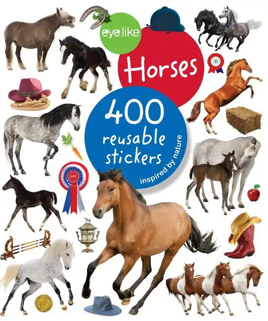 Eyelike Stickers: Horses - Paperback