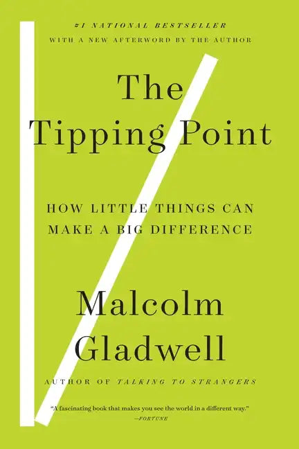 The Tipping Point: How Little Things Can Make a Big Difference - Paperback