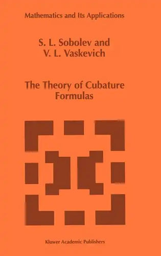 The Theory of Cubature Formulas - Hardcover