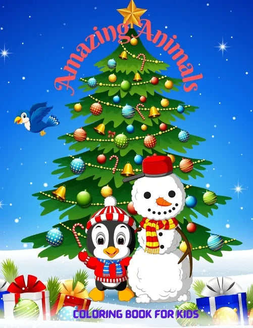 Amazing Animals - COLORING BOOK FOR KIDS - Paperback