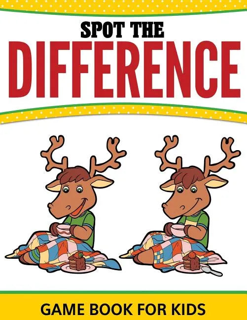 Spot The Difference Game Book For Kids - Paperback