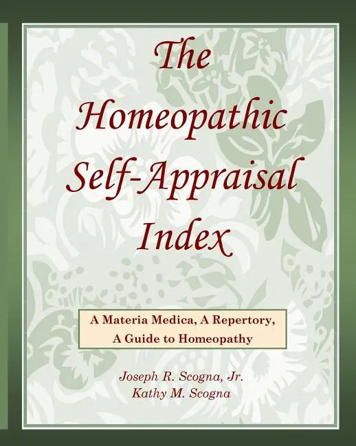 The Homeopathic Self-Appraisal Index - Paperback