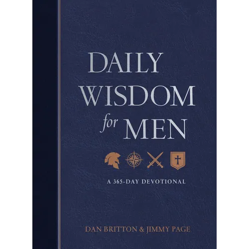 Daily Wisdom for Men: A 365-Day Devotional - Imitation Leather