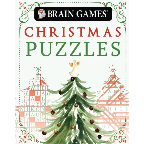 Brain Games - Take-Along - Christmas Puzzles (Stocking Stuffer - Christmas Tree Cover): Volume 1