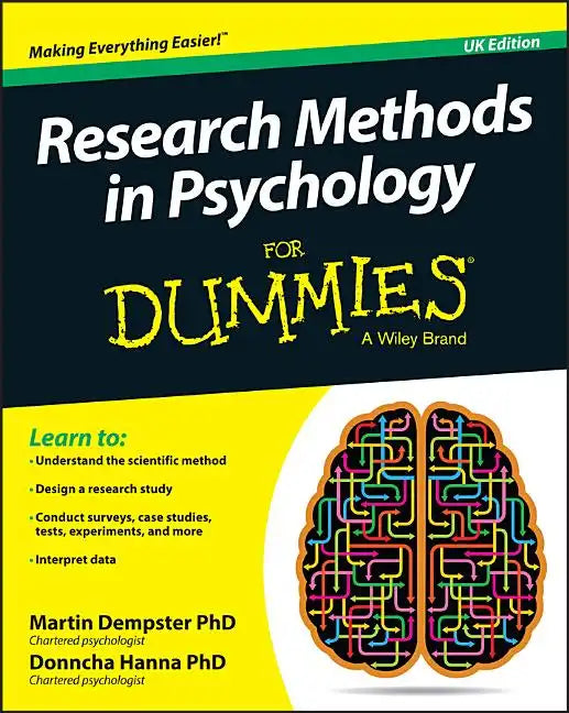 Research Methods in Psychology for Dummies - Paperback