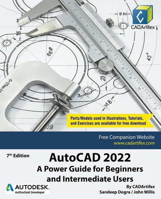 AutoCAD 2022: A Power Guide for Beginners and Intermediate Users - Paperback