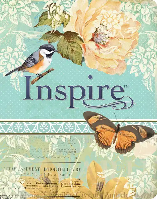 Inspire Bible-NLT: The Bible for Creative Journaling - Imitation Leather