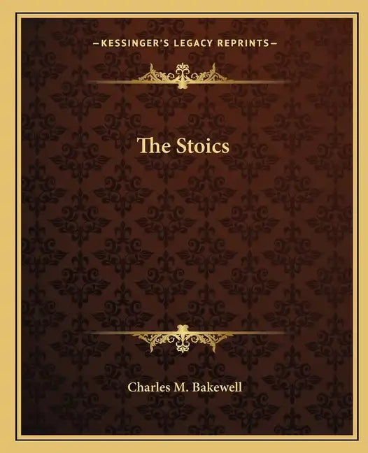 The Stoics - Paperback