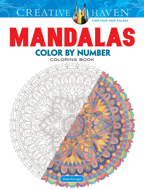 Creative Haven Mandalas Color by Number Coloring Book - Paperback