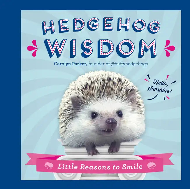 Hedgehog Wisdom: Little Reasons to Smile - Hardcover