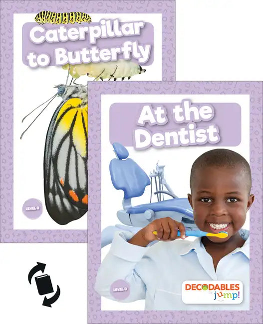 At the Dentist & Caterpillar to Butterfly - Paperback