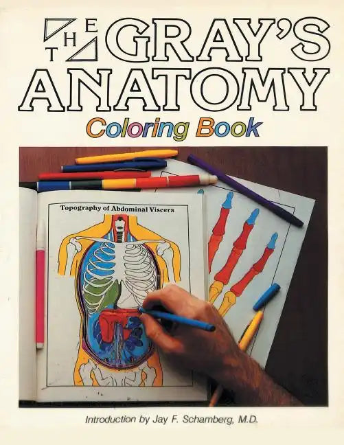 Gray's Anatomy Coloring Book - Paperback