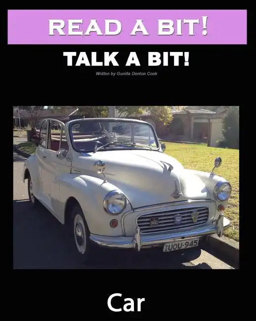 Read a Bit! Talk a Bit! Car: Alzheimer's Dementia activity book - Paperback