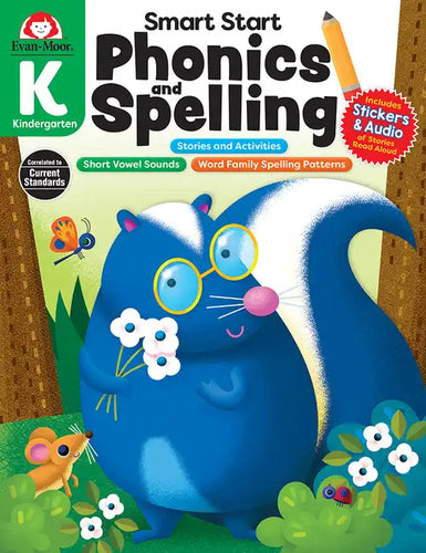 Smart Start: Phonics and Spelling, Grade K Workbook - Paperback