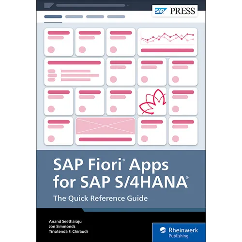 SAP Fiori Apps for SAP S/4hana: The Quick Reference Guide - Paperback