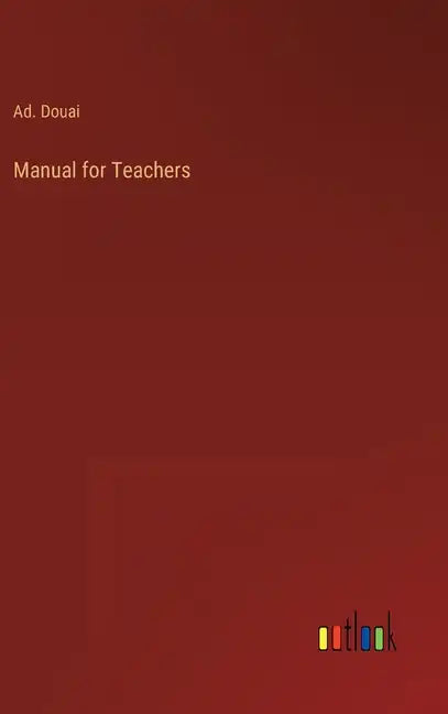 Manual for Teachers - Hardcover