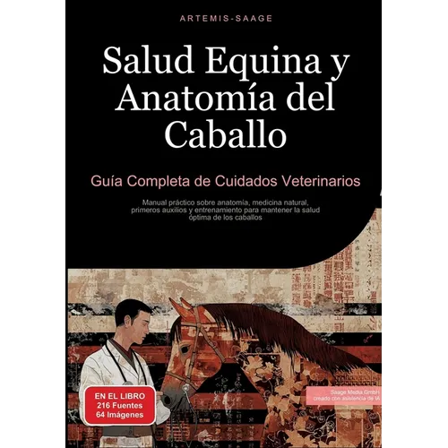 Salud Equina y Anatomía del Caballo: Guía Completa de Cuidados Veterinarios: Manual práctico sobre anatomía, medicina natural, primeros auxilios y ent - Paperback