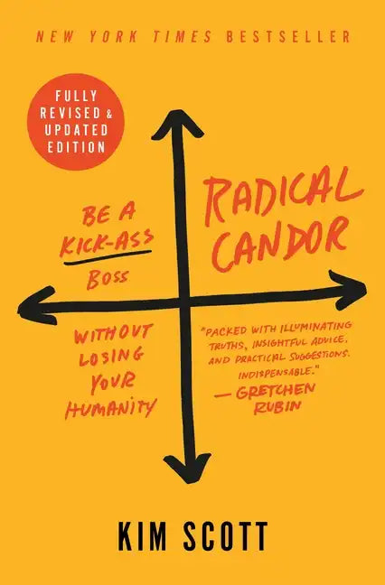 Radical Candor: Be a Kick-Ass Boss Without Losing Your Humanity - Hardcover