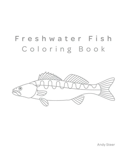 Freshwater Fish Coloring Book - Paperback