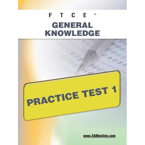 FTCE General Knowledge Practice Test 1 - Paperback
