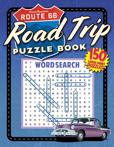 The Great American Route 66 Puzzle Book - Paperback