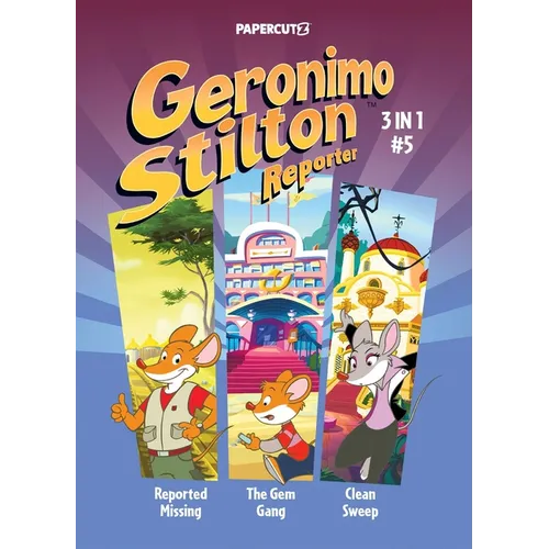 Geronimo Stilton Reporter 3 in 1 Vol. 5 - Paperback
