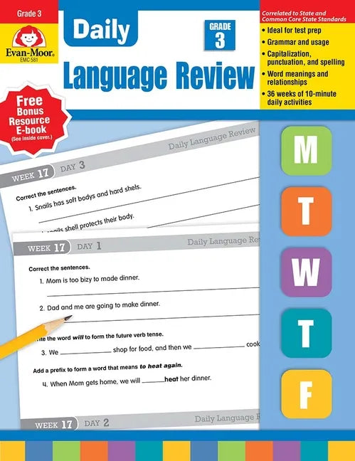Daily Language Review, Grade 3 Teacher Edition - Paperback