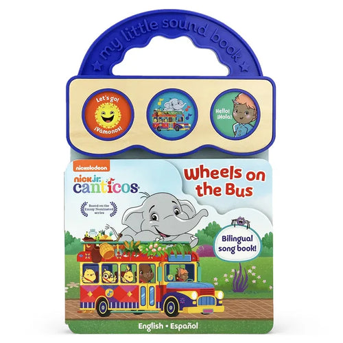 Canticos Las Ruedas del Bus / Wheels on the Bus (Bilingual) - Board Book