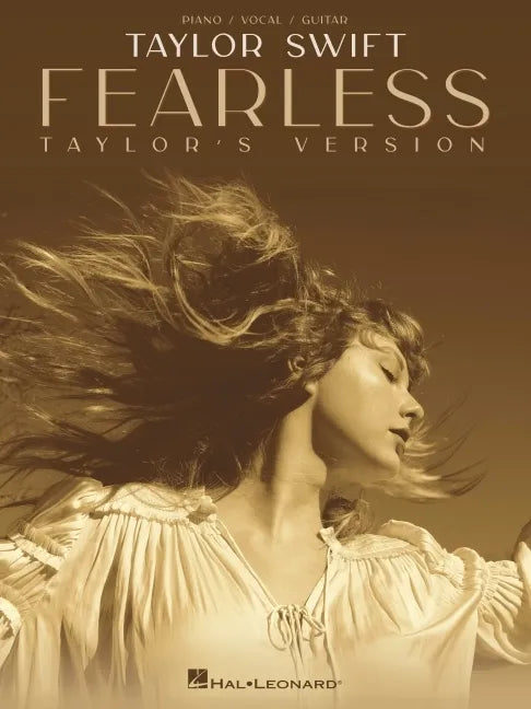 Taylor Swift - Fearless (Taylor's Version) Piano/Vocal/Guitar Songbook - Paperback