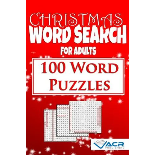 Christmas Word Seach: 100 Word Puzzles - Paperback