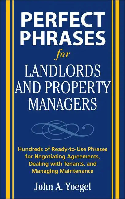 Perfect Phrases for Landlords and Property Managers - Paperback