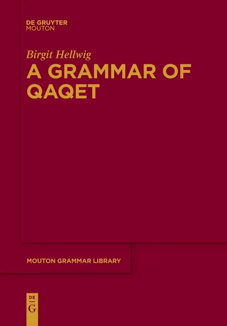 A Grammar Qaqet - Paperback