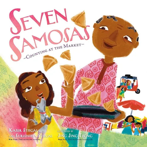 Seven Samosas: Counting at the Market - Hardcover