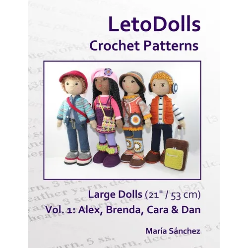 LetoDolls Crochet Patterns Large Dolls (21
