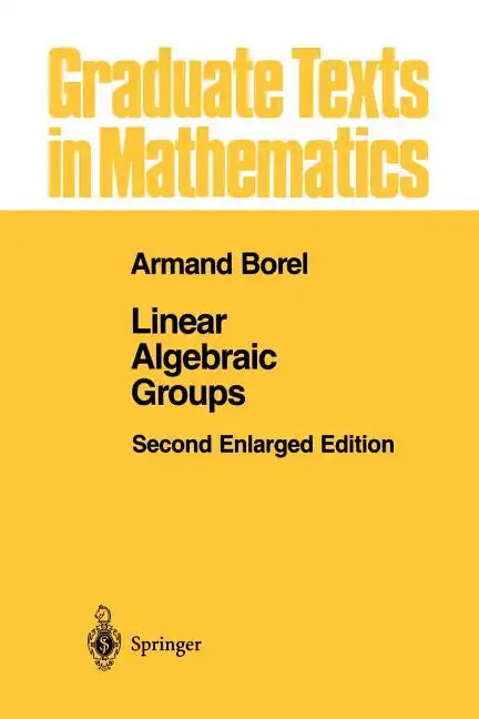 Linear Algebraic Groups - Paperback