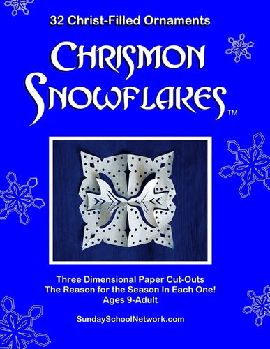 Chrismon Snowflakes: 32 Christ-filled Ornaments - Paperback