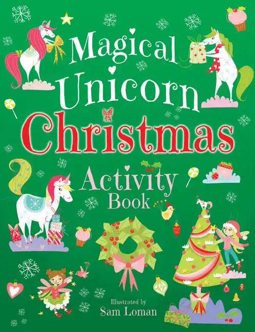 Magical Unicorn Christmas Activity Book - Paperback