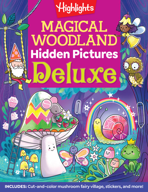 Magical Woodland Hidden Pictures Deluxe - Paperback
