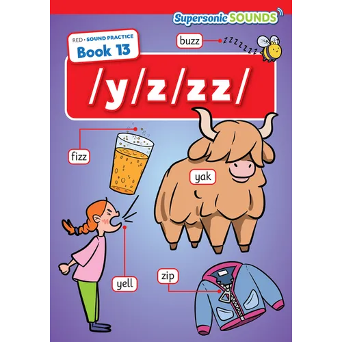 Red Sound Practice Book 13 /Y/Z/Zz - Paperback