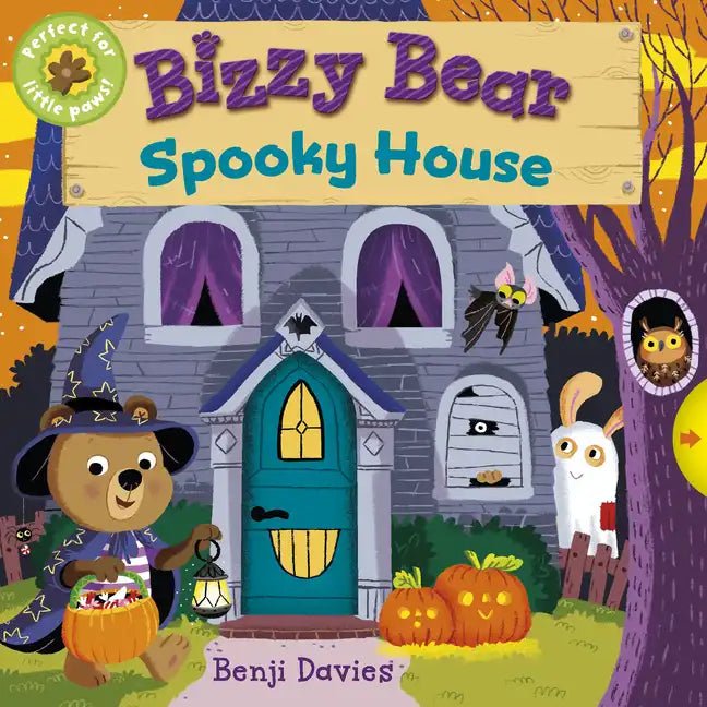 Bizzy Bear: Spooky House: (Interactive Halloween Board Book for Toddlers - With Sturdy Tabs and Slides to Push and Pull) - Board Book