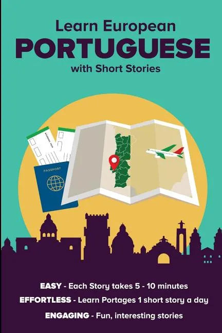 Learn European Portuguese with Short Stories: Free Index Cards Access Included - Paperback