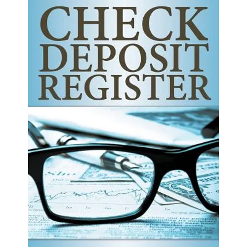 Check Deposit Register - Paperback