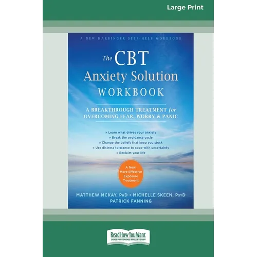 The CBT Anxiety Solution Workbook - Paperback