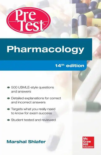 Pharmacology Pretest Self-Assessment and Review 14/E - Paperback
