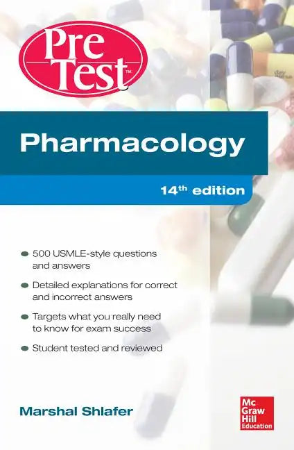 Pharmacology Pretest Self-Assessment and Review 14/E - Paperback