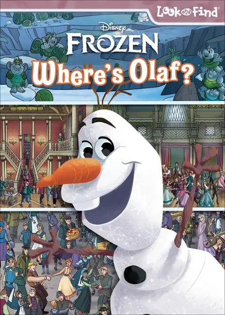 Disney Frozen Where's Olaf?: Look and Find - Library Binding