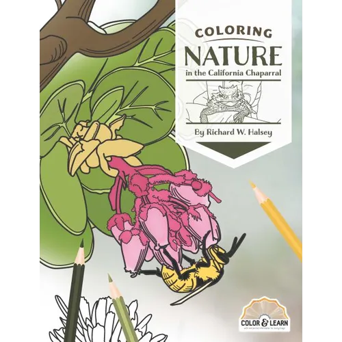 Coloring Nature in the California Chaparral - Paperback